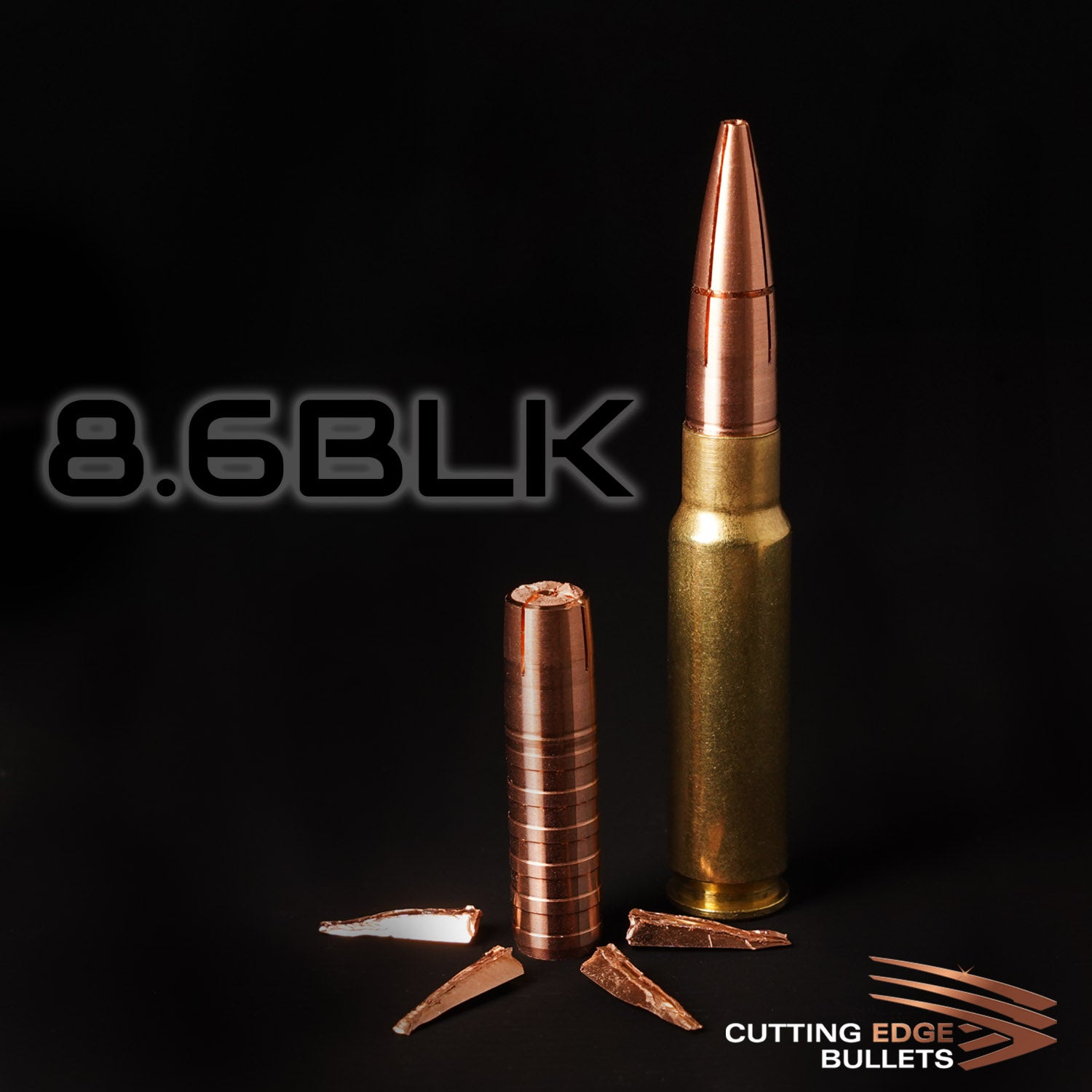 8.6mm/.338 305gr SUBSONIC Flat Base Maximus - 50ct