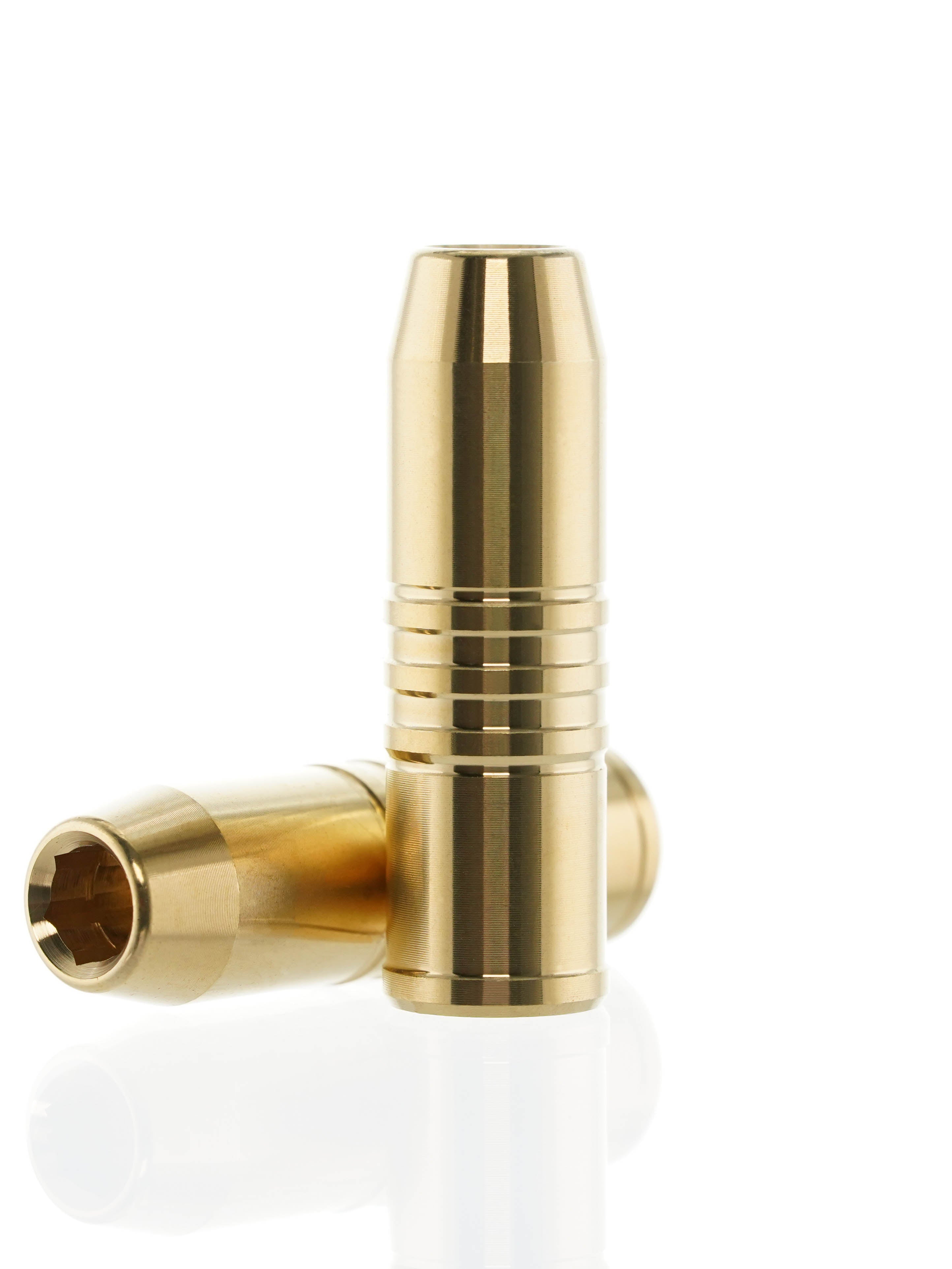 brass hollow point rifle bullet