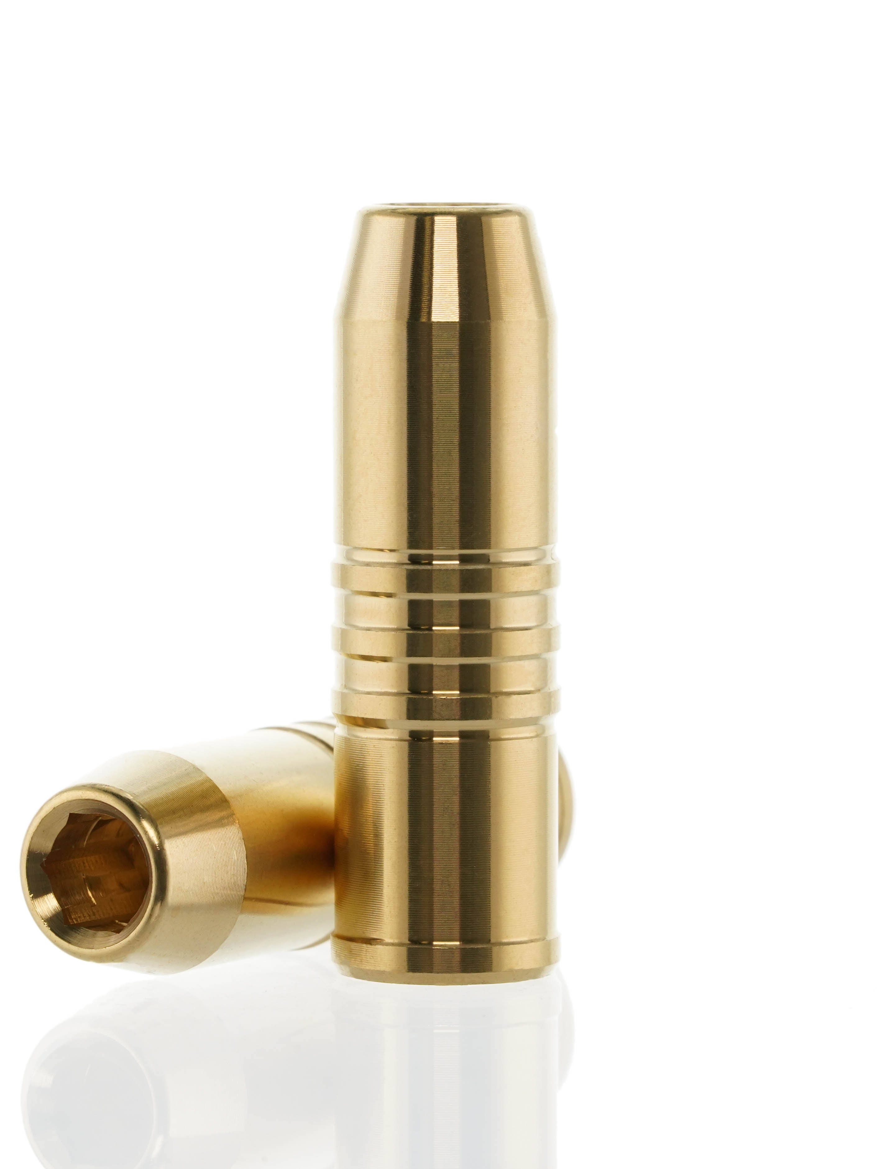 brass hollow point rifle bullet