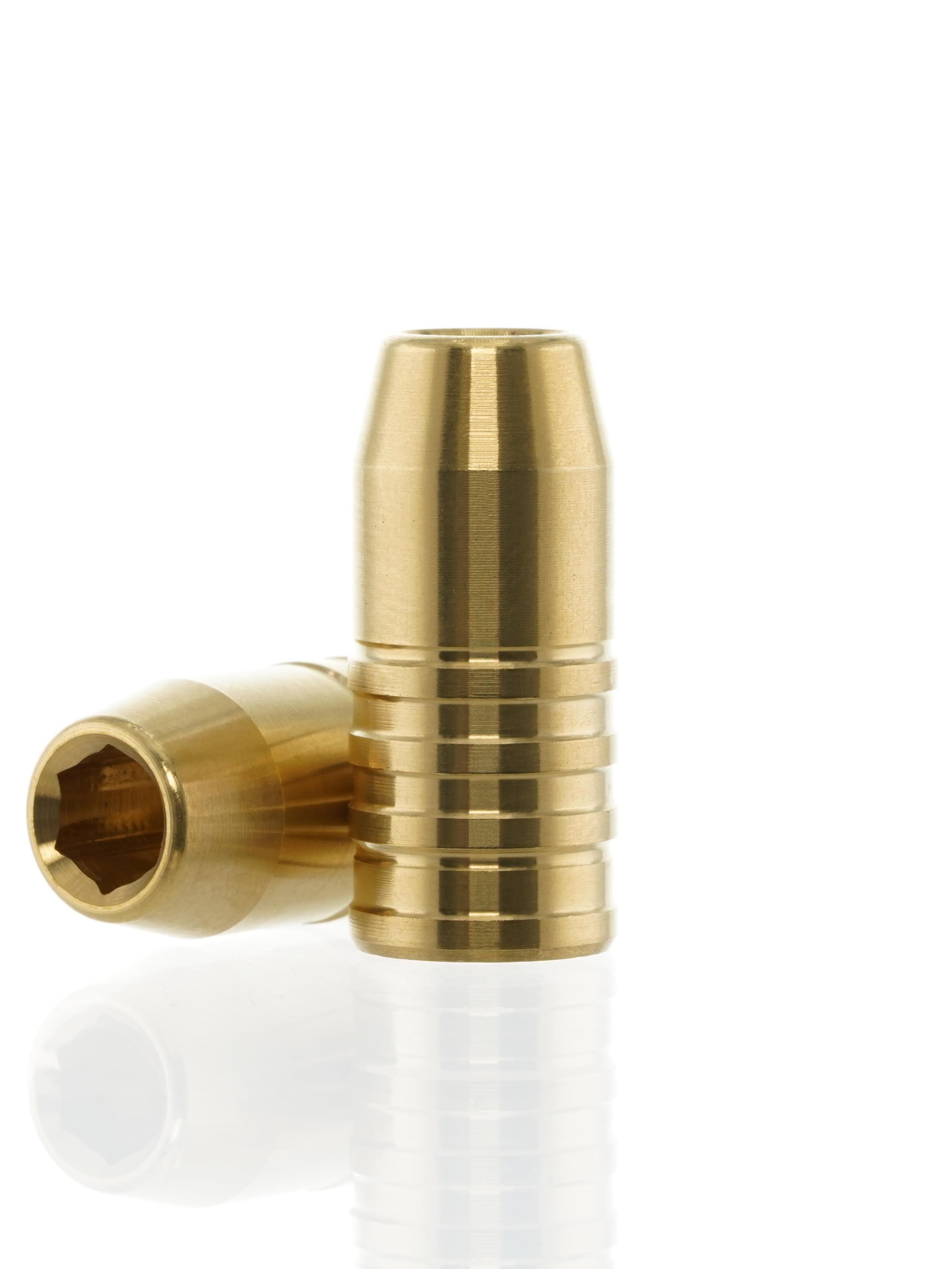 brass hollow point rifle bullet