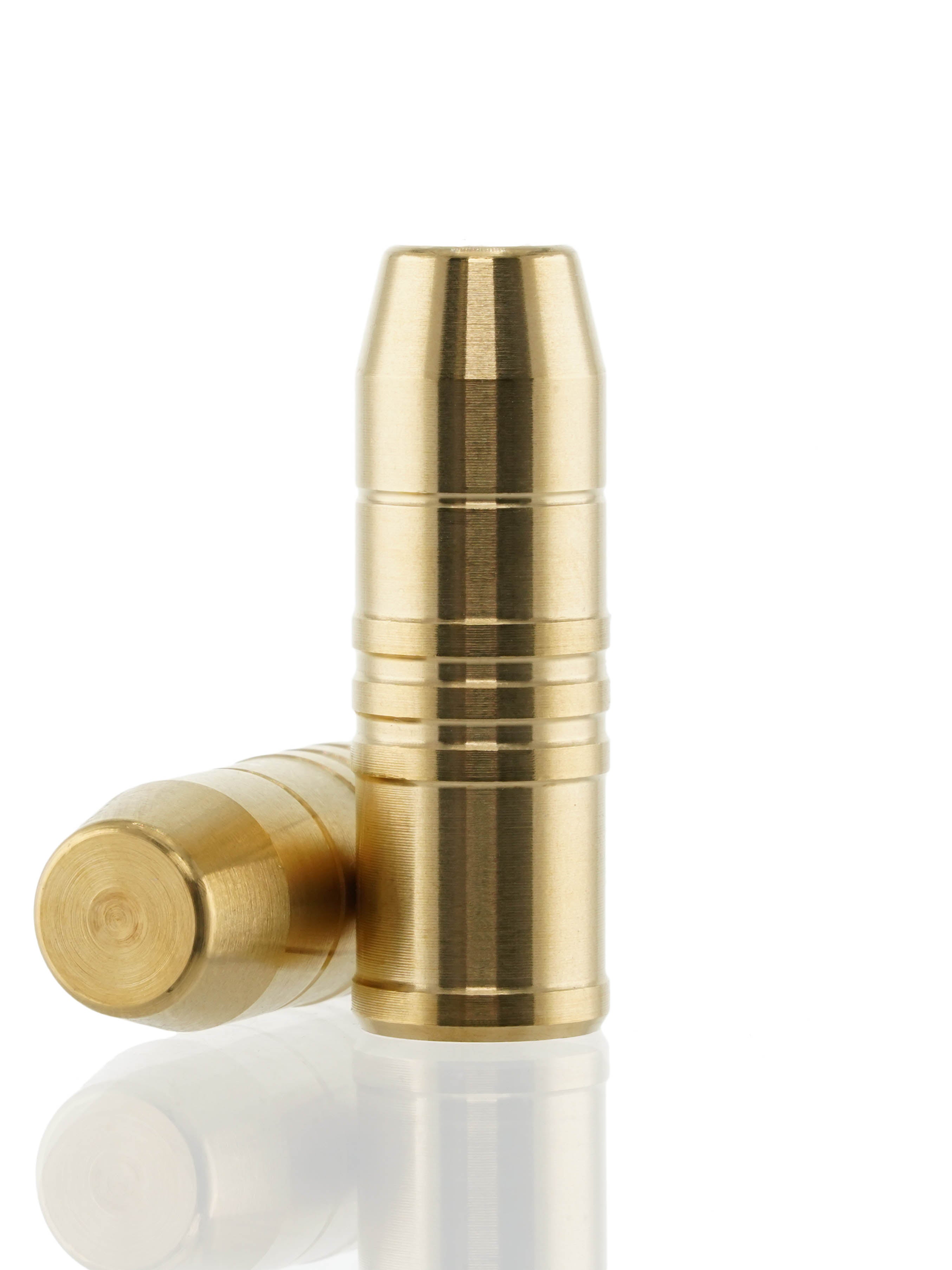 solid brass rifle bullet