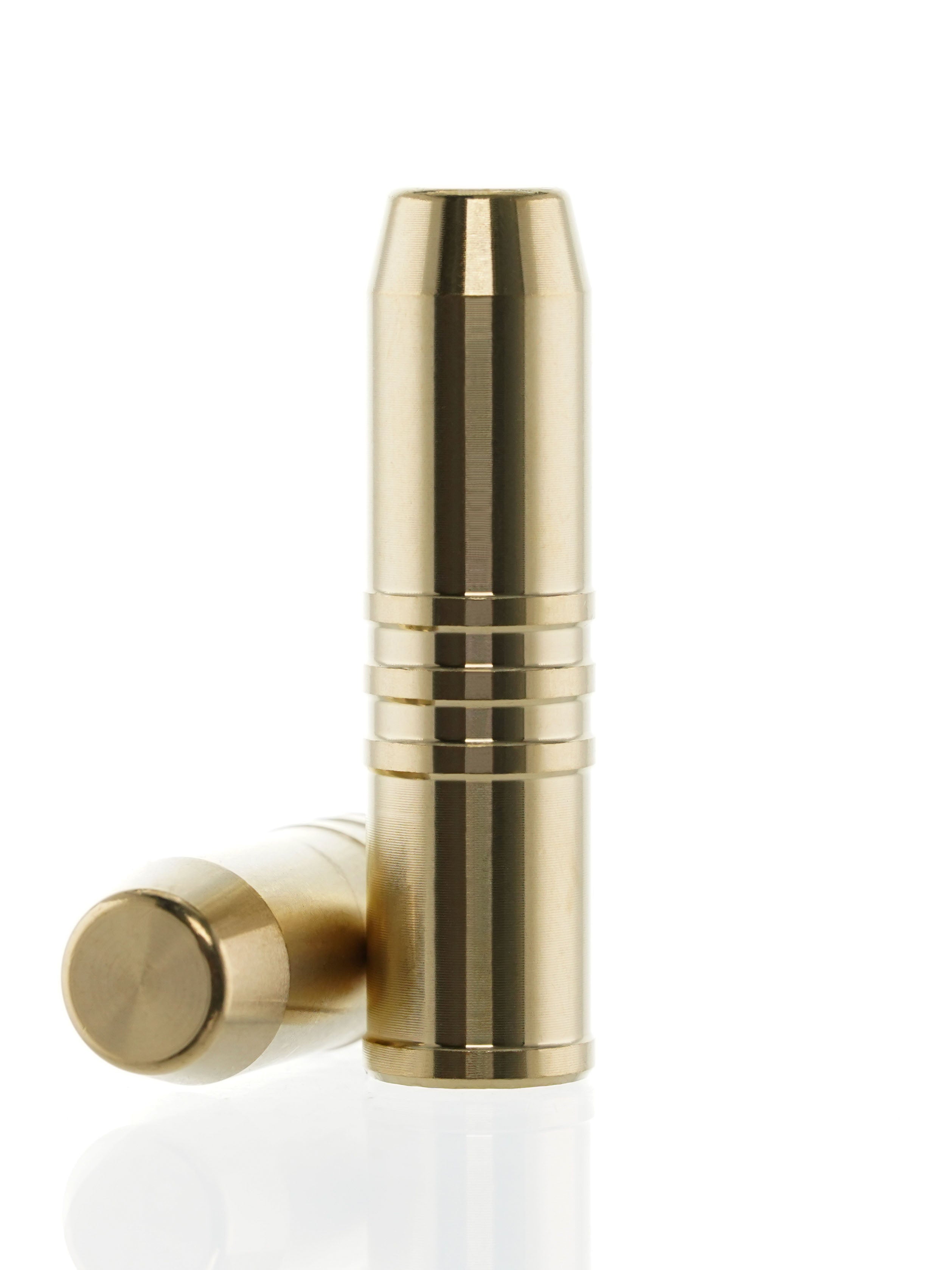 solid brass rifle bullet