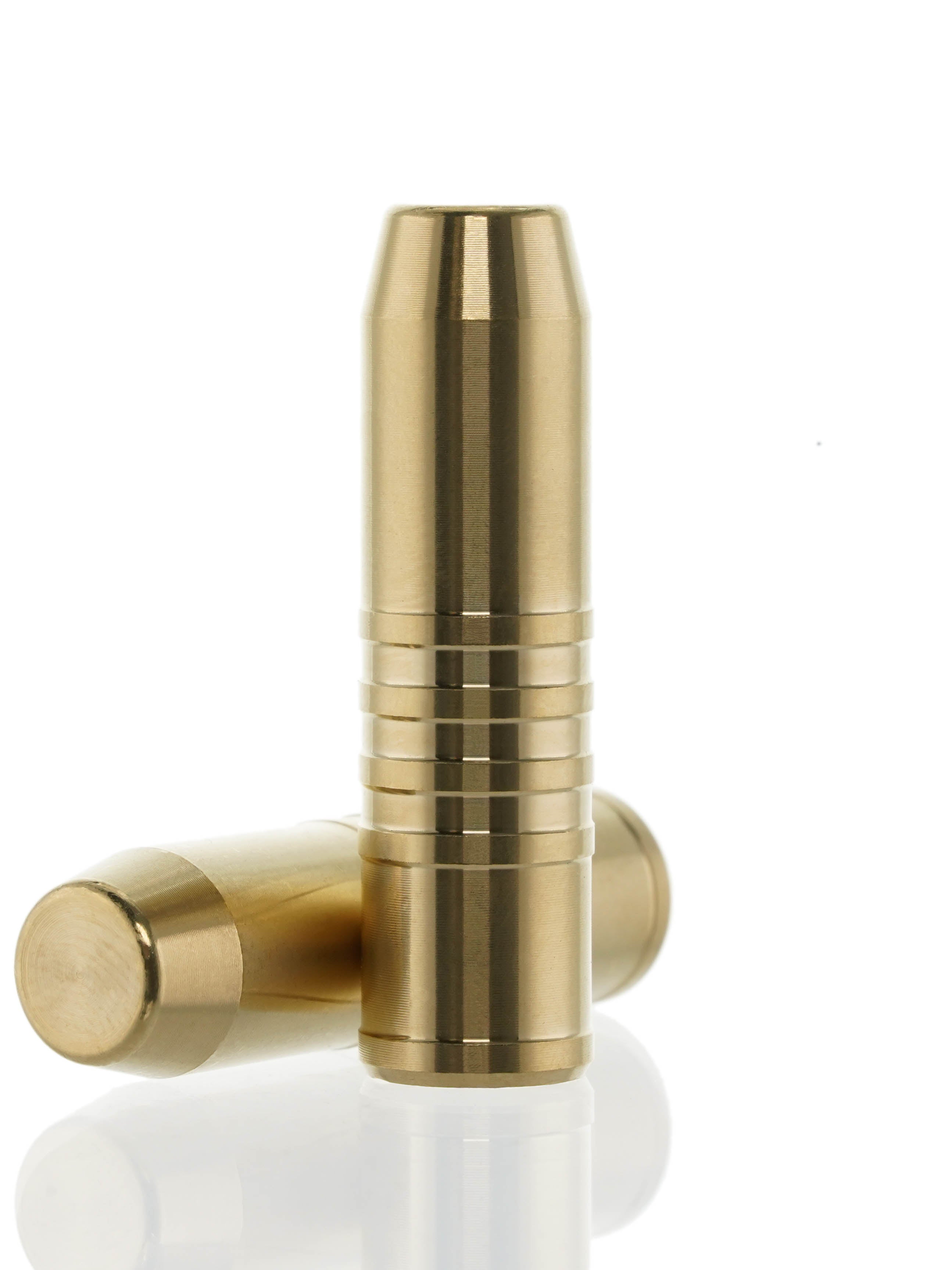 solid brass rifle bullet