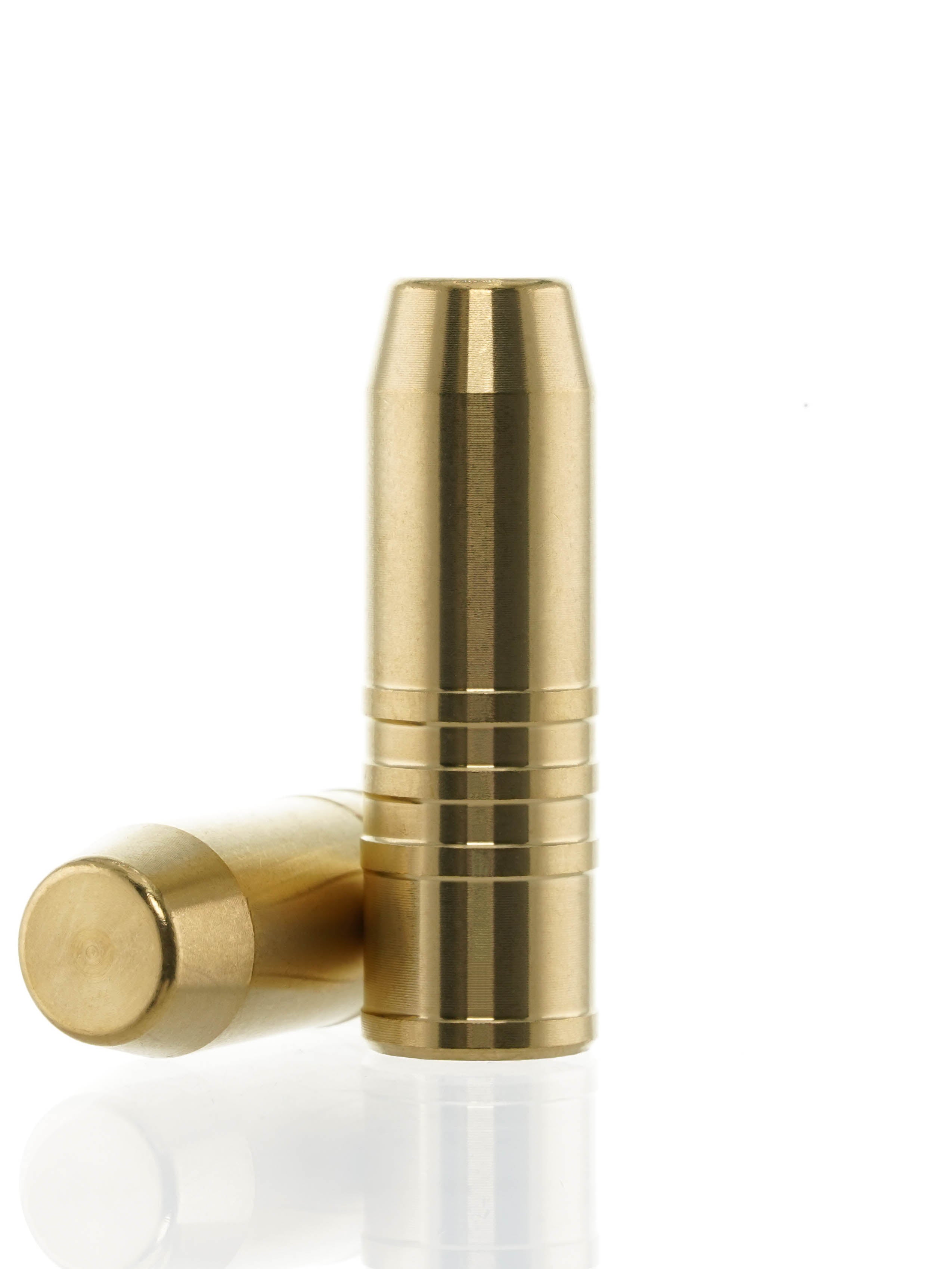 solid brass rifle bullet