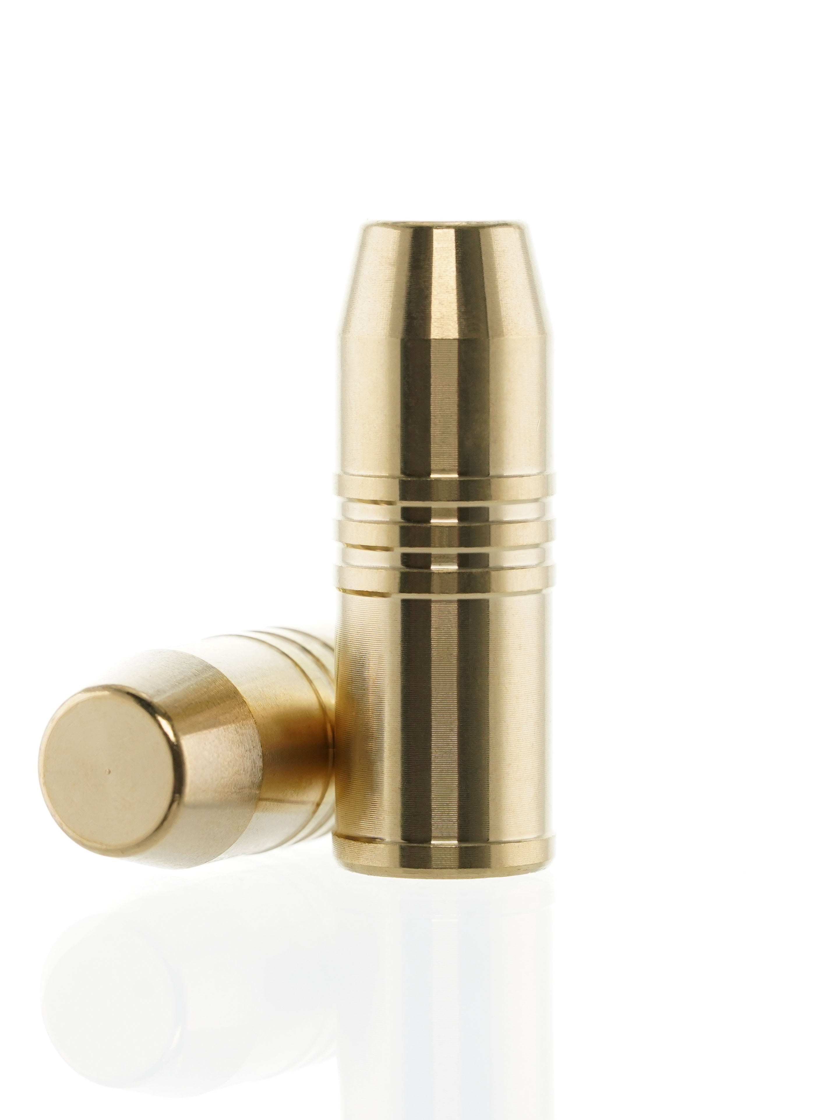 solid brass rifle bullet