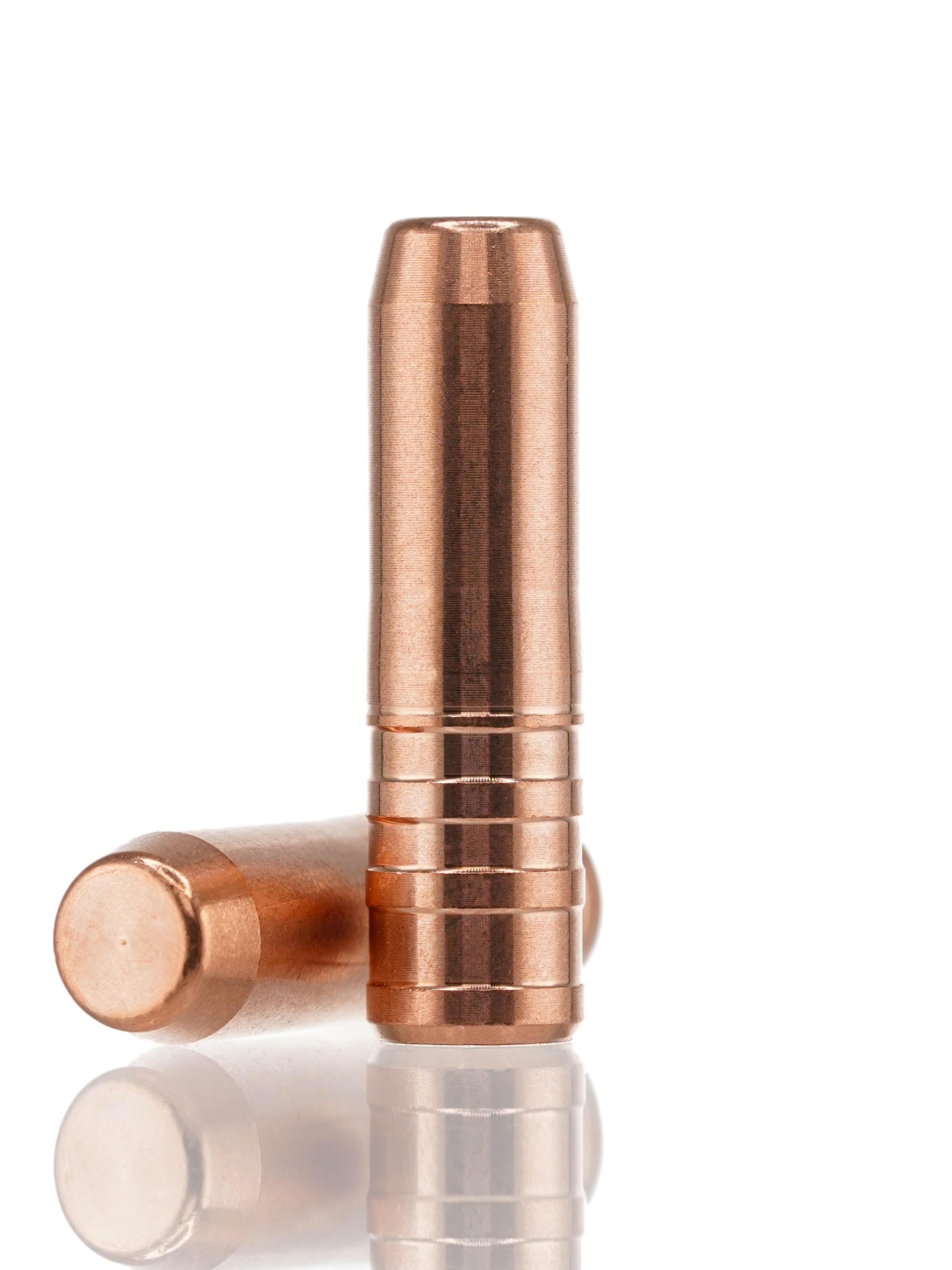 solid copper rifle bullet