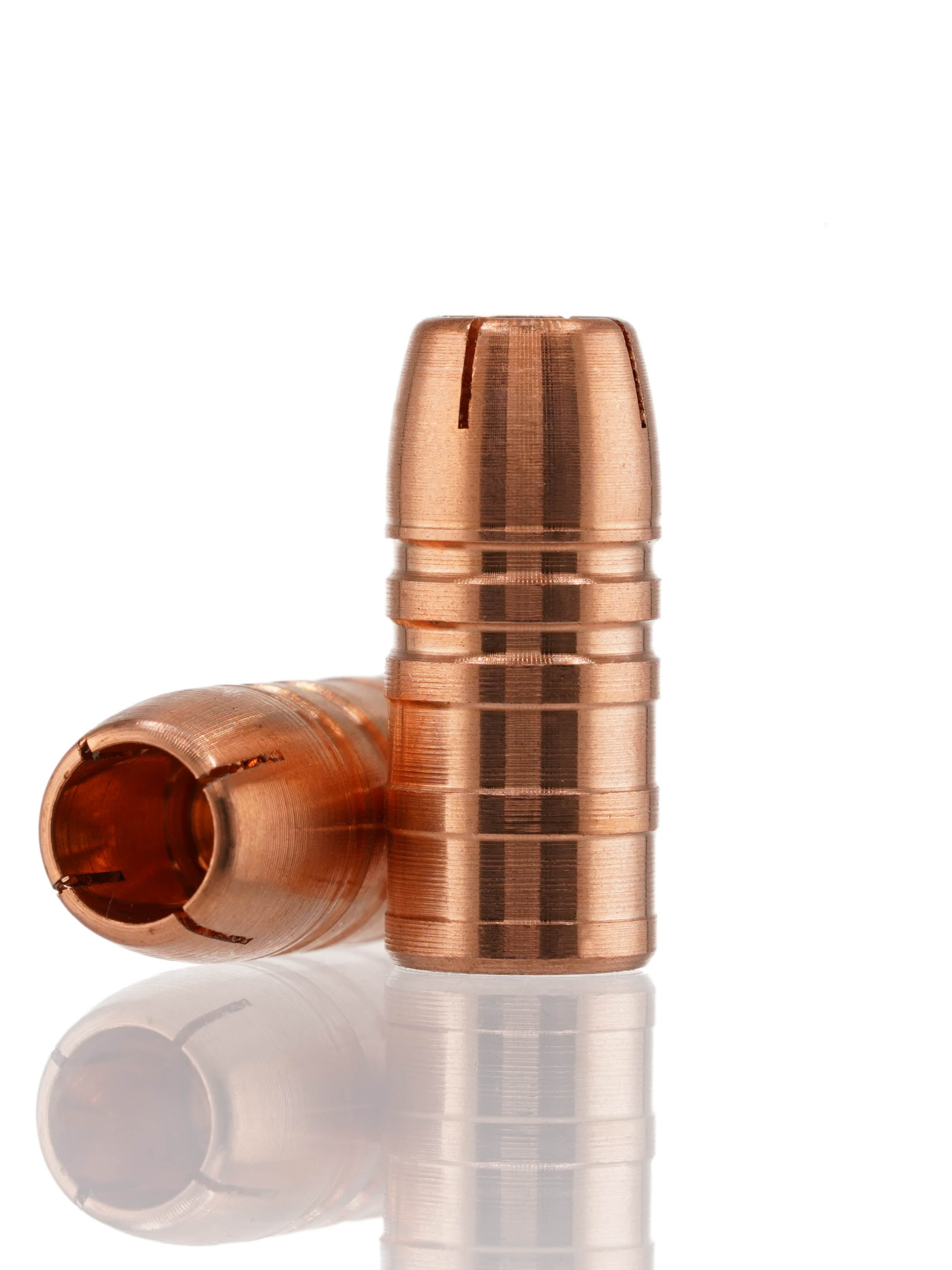 copper hollow point handgun bullet