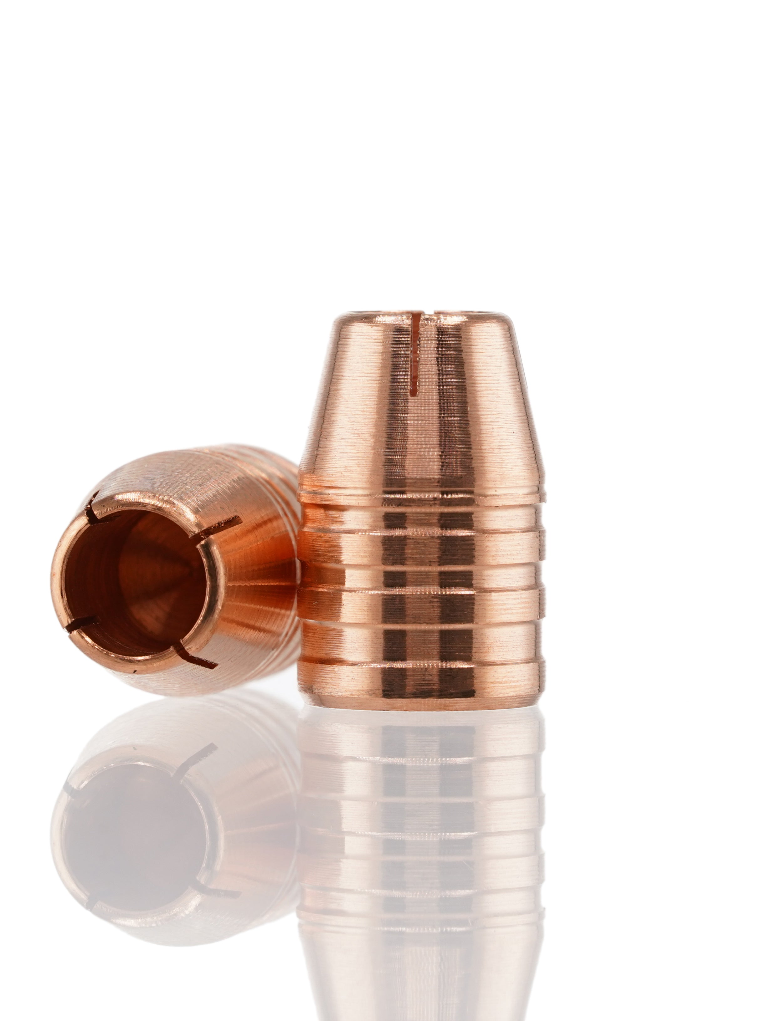 copper hollow point handgun bullet