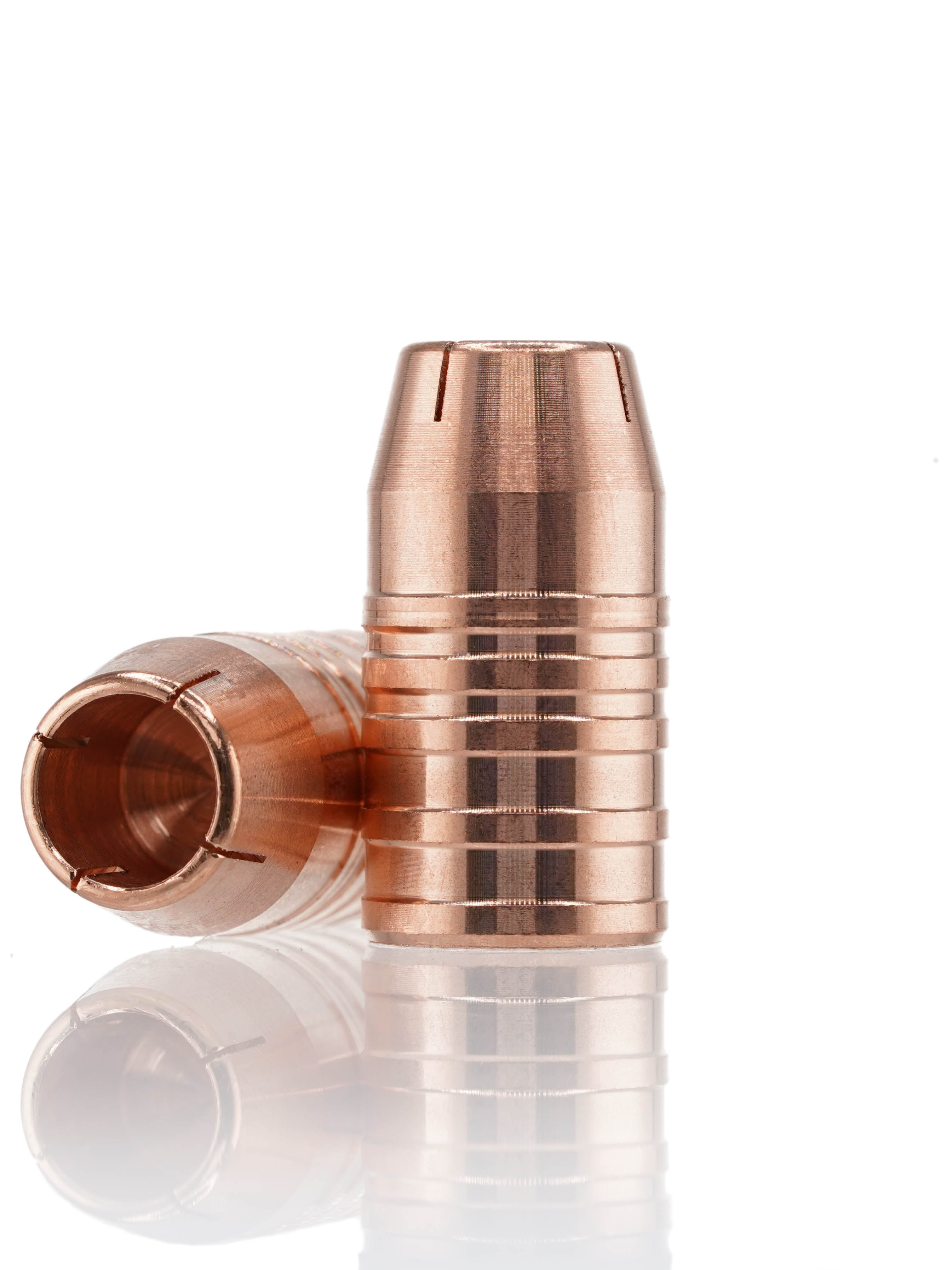 copper hollow point handgun bullet