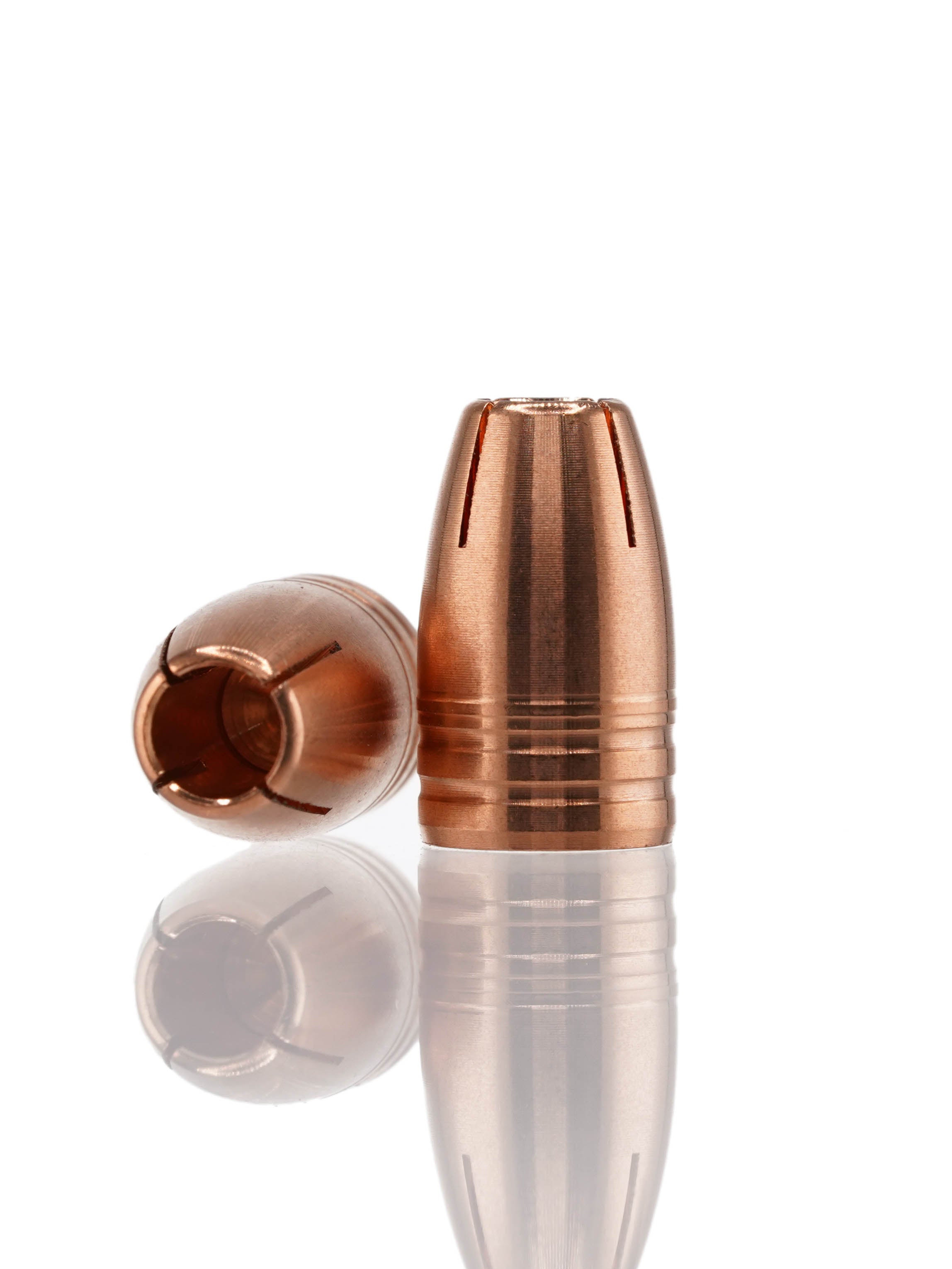 copper hollow point handgun bullet