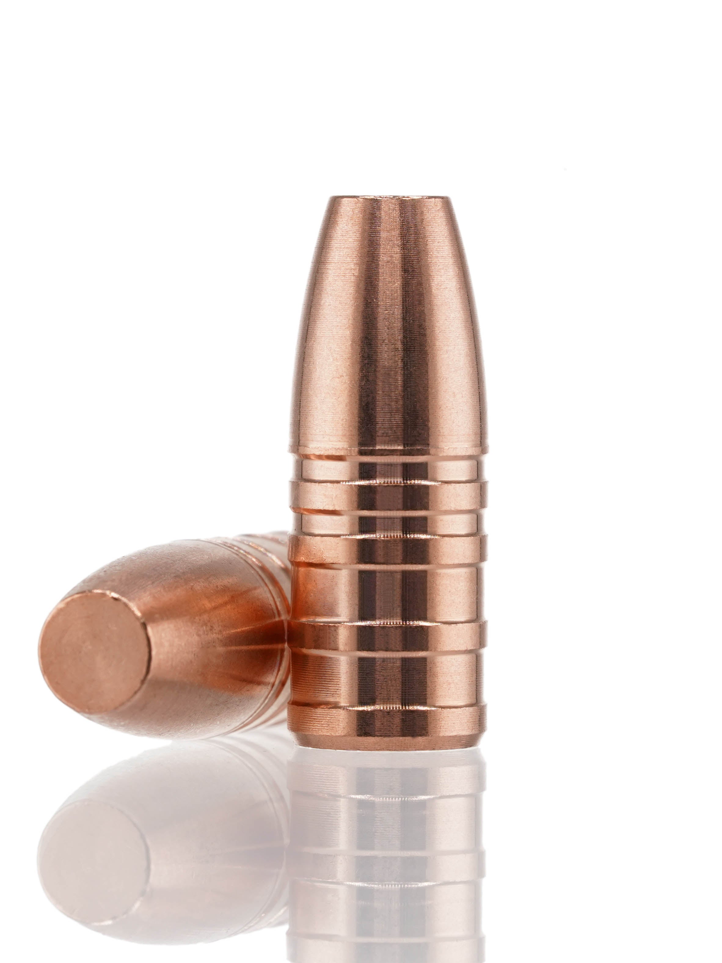 solid copper handgun bullet