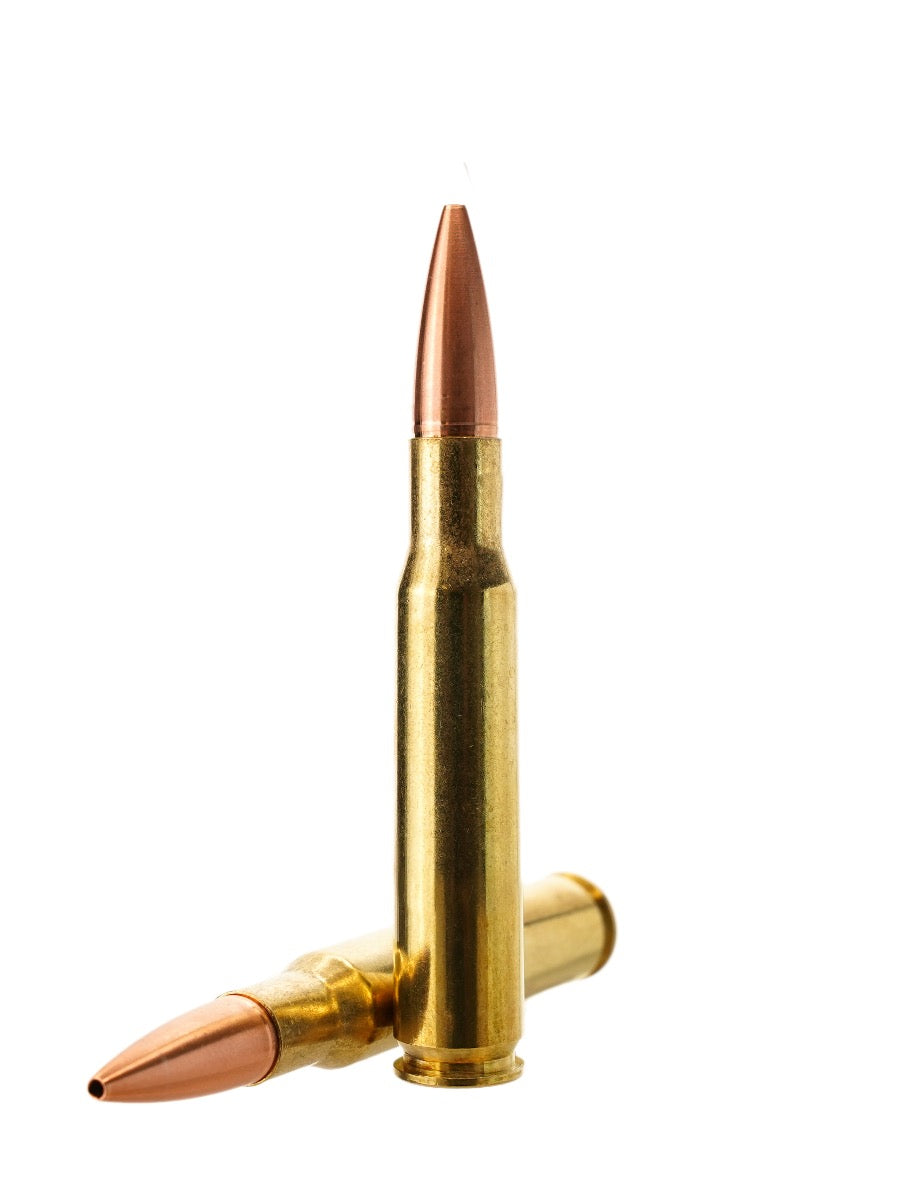 copper hollow point loaded rifle ammunition