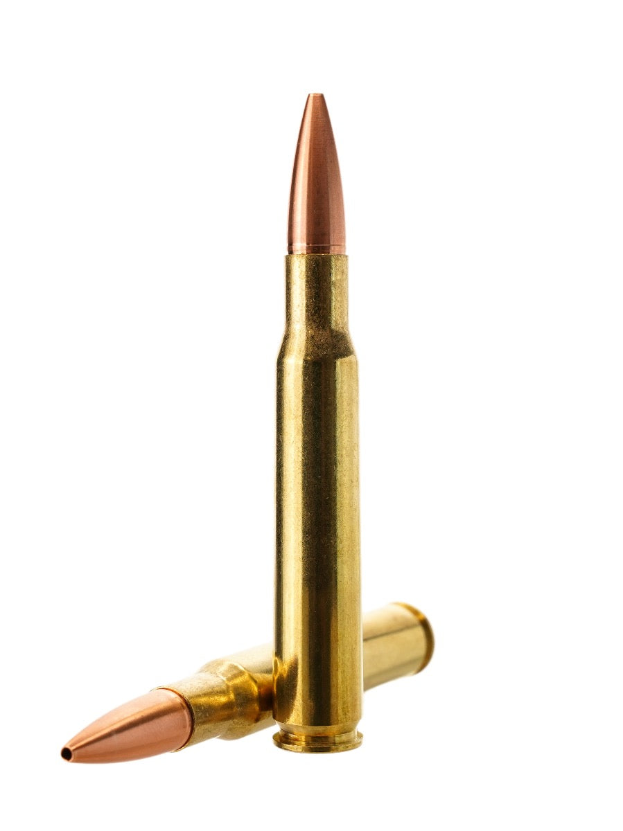 copper hollow point loaded rifle ammunition