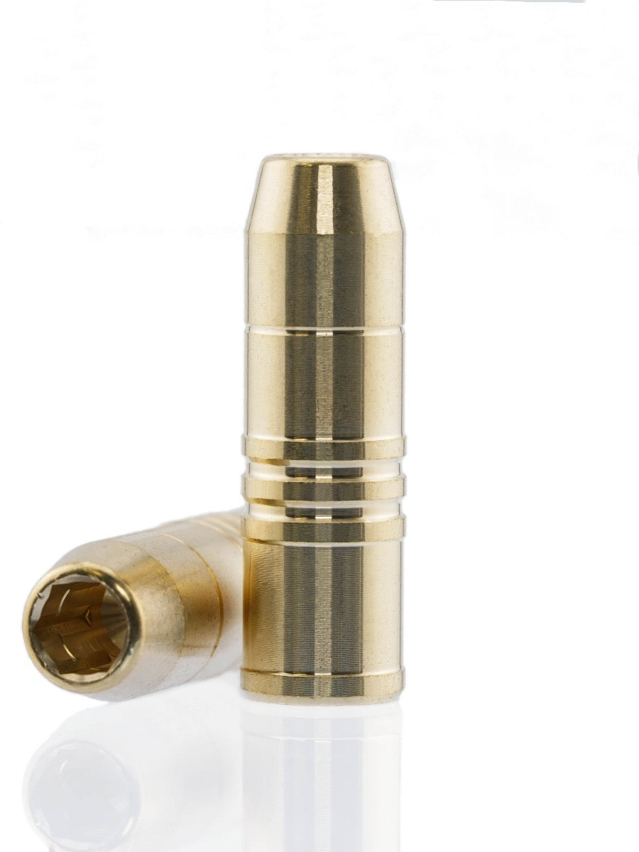 brass hollow point rifle bullet
