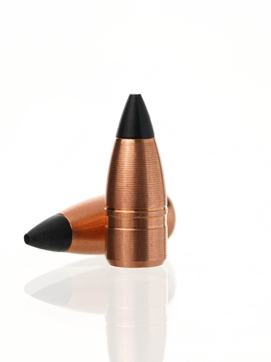 copper handgun tipped hollow point