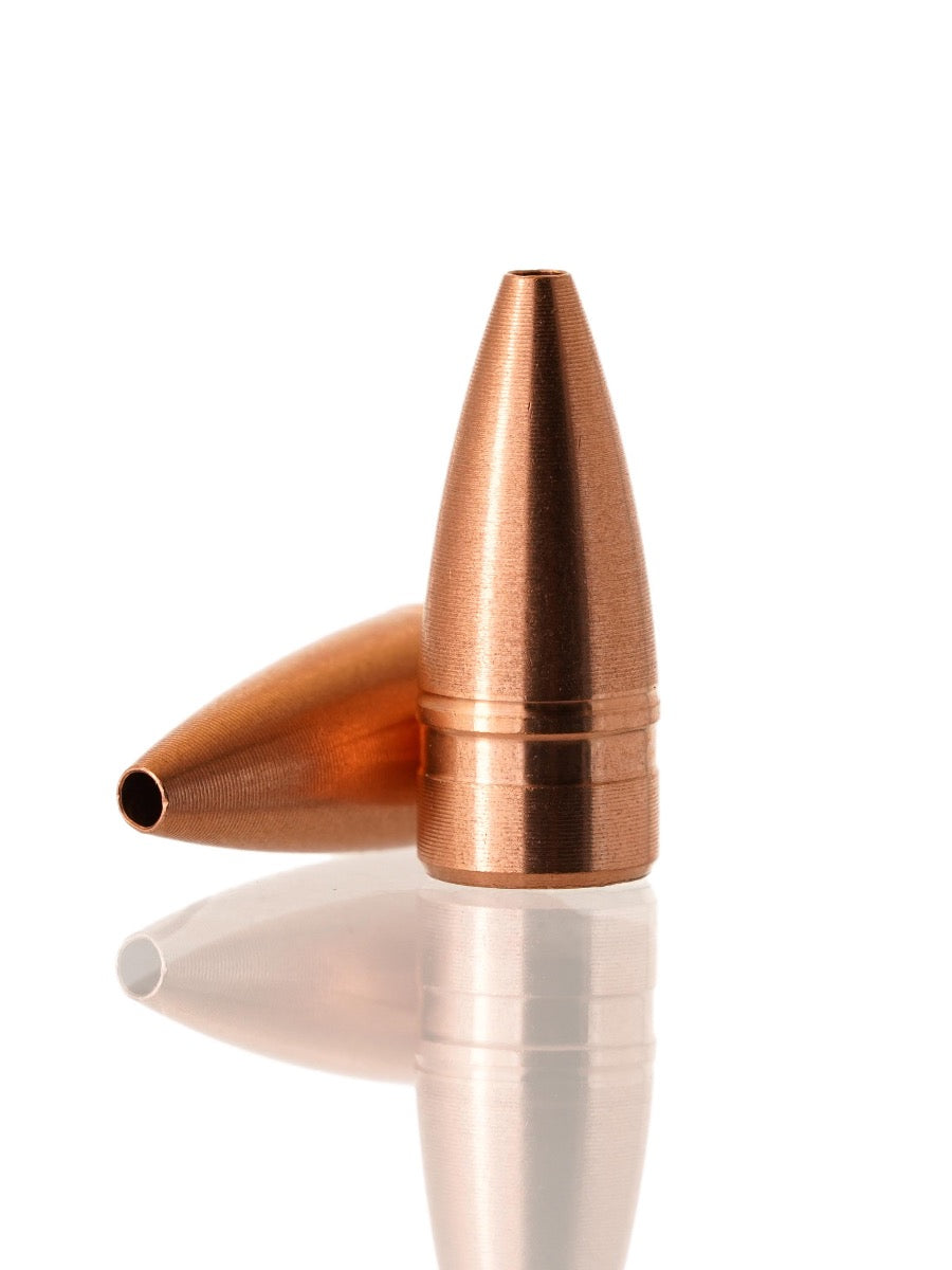 copper hollow point handgun bullet