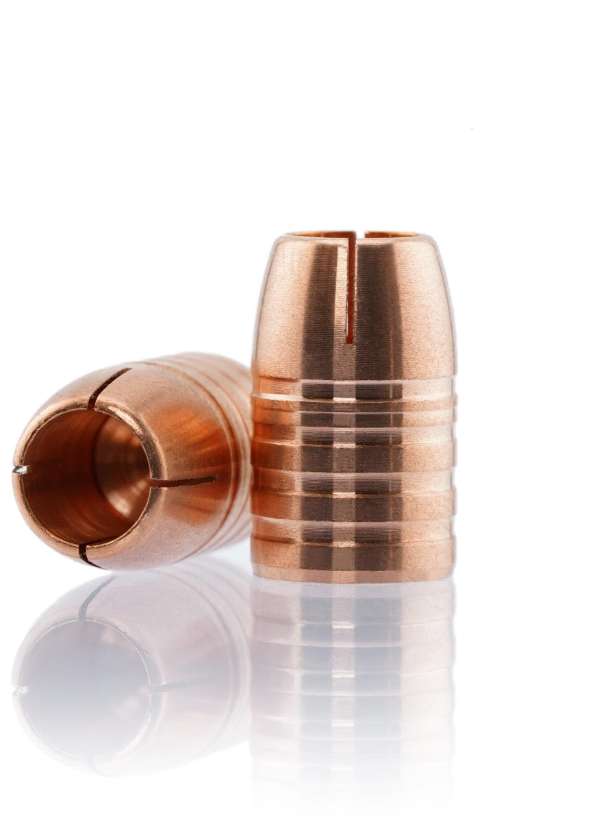 copper hollow point handgun bullet