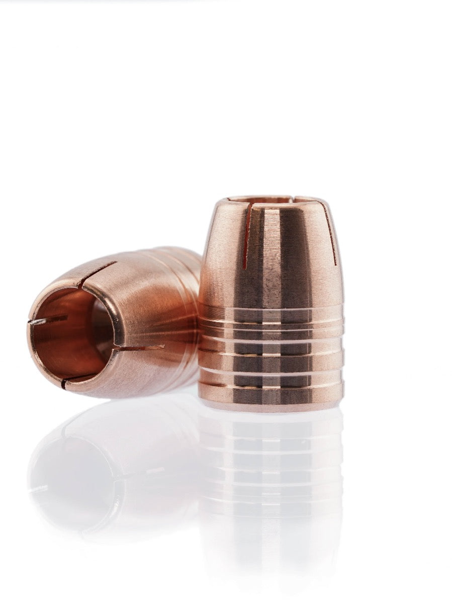 copper hollow point handgun bullet