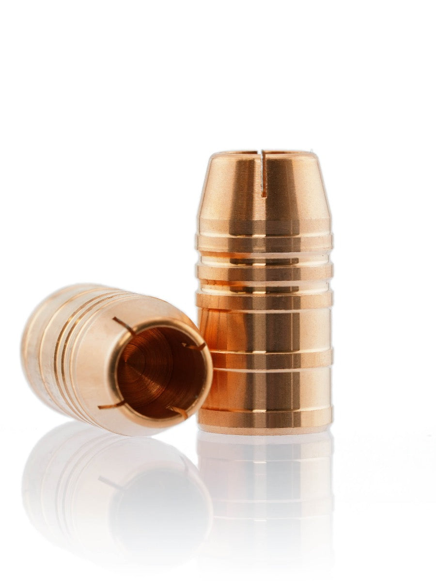 copper hollow point handgun bullet