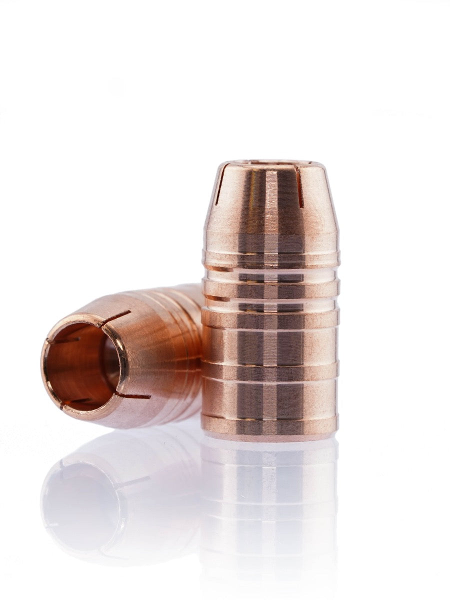 copper hollow point handgun bullet