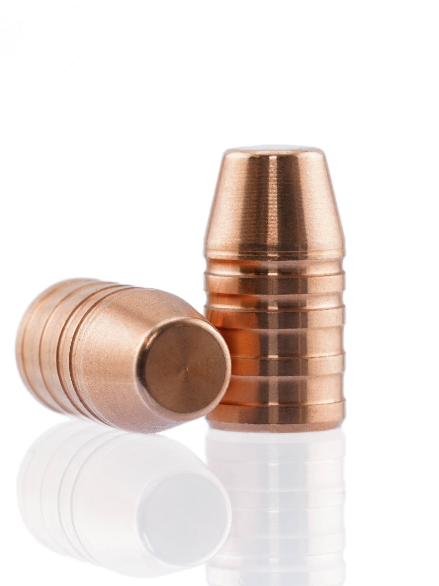 solid copper handgun bullet