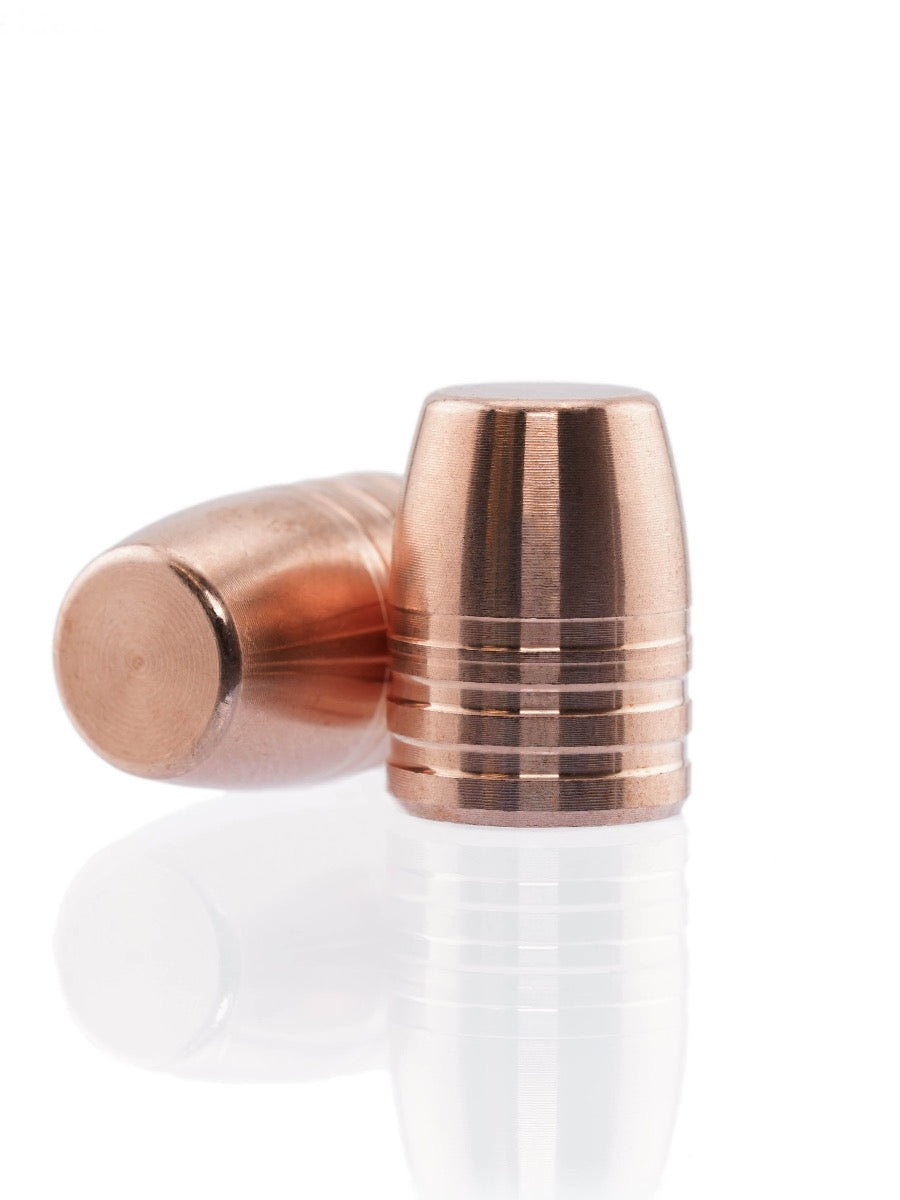 solid copper handgun bullet