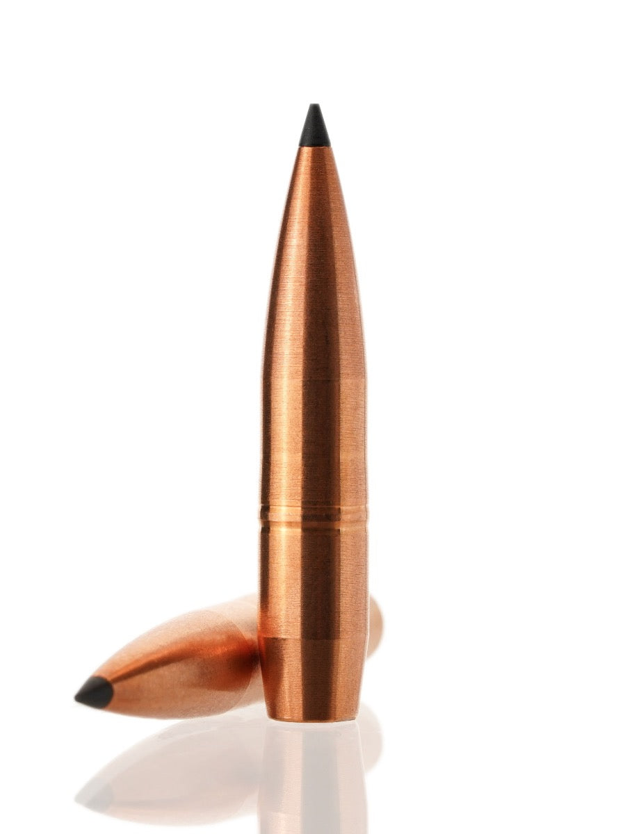 copper hollow point tipped rifle bullet