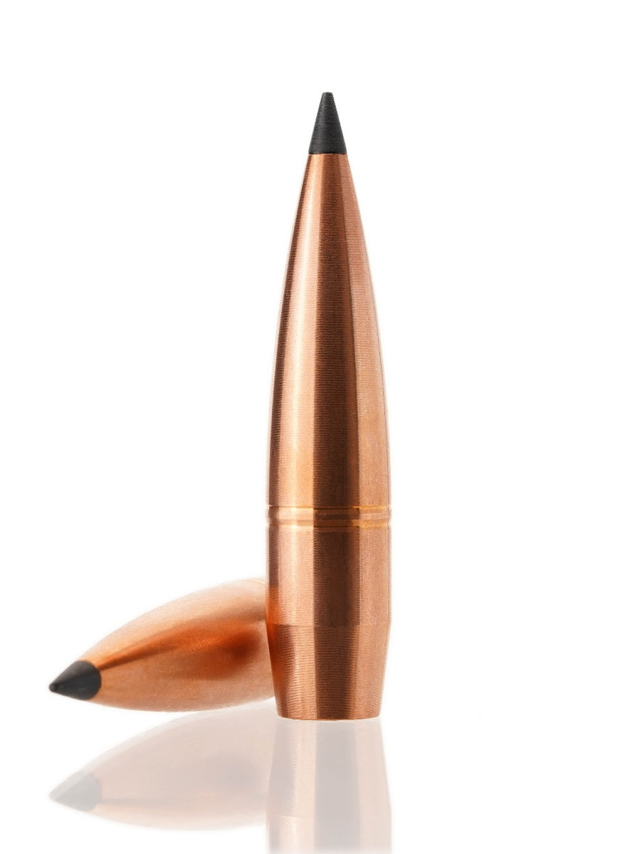 copper hollow point tipped rifle bullet