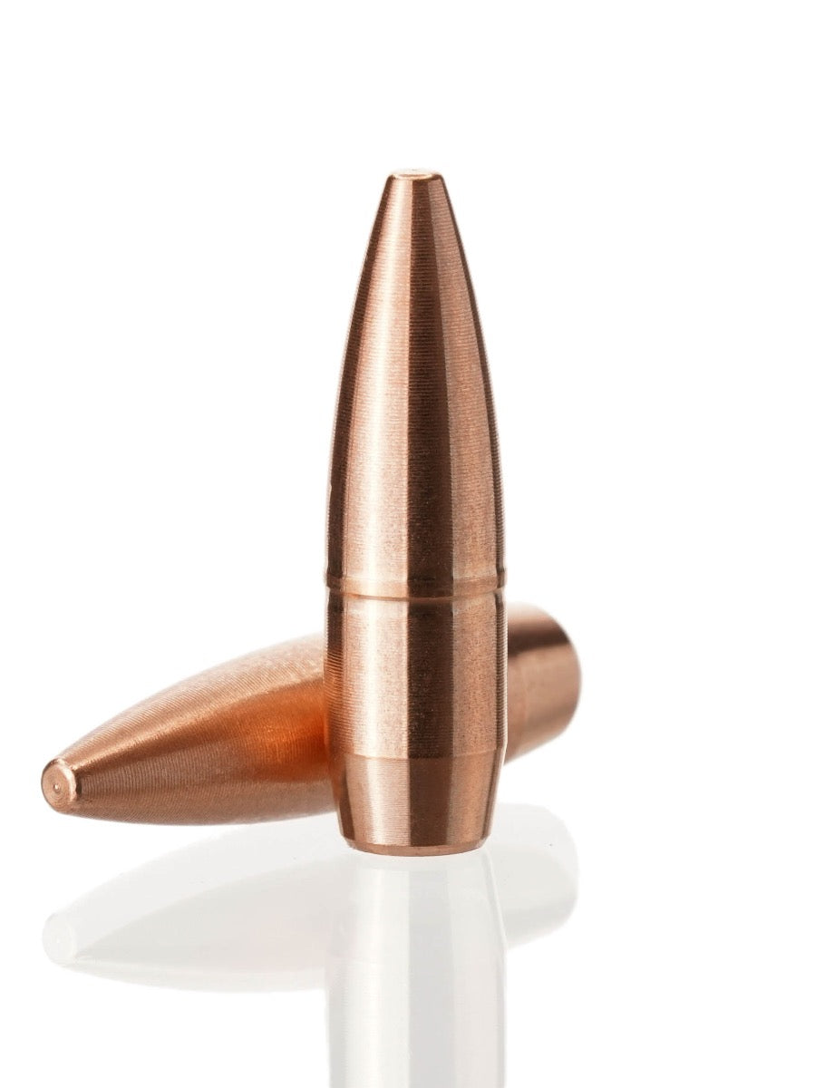 solid copper rifle bullet