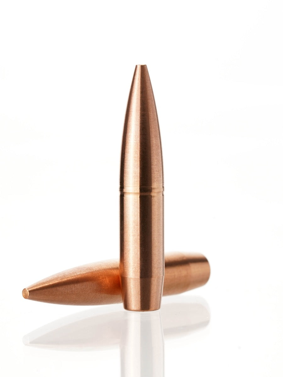 solid copper rifle bullet