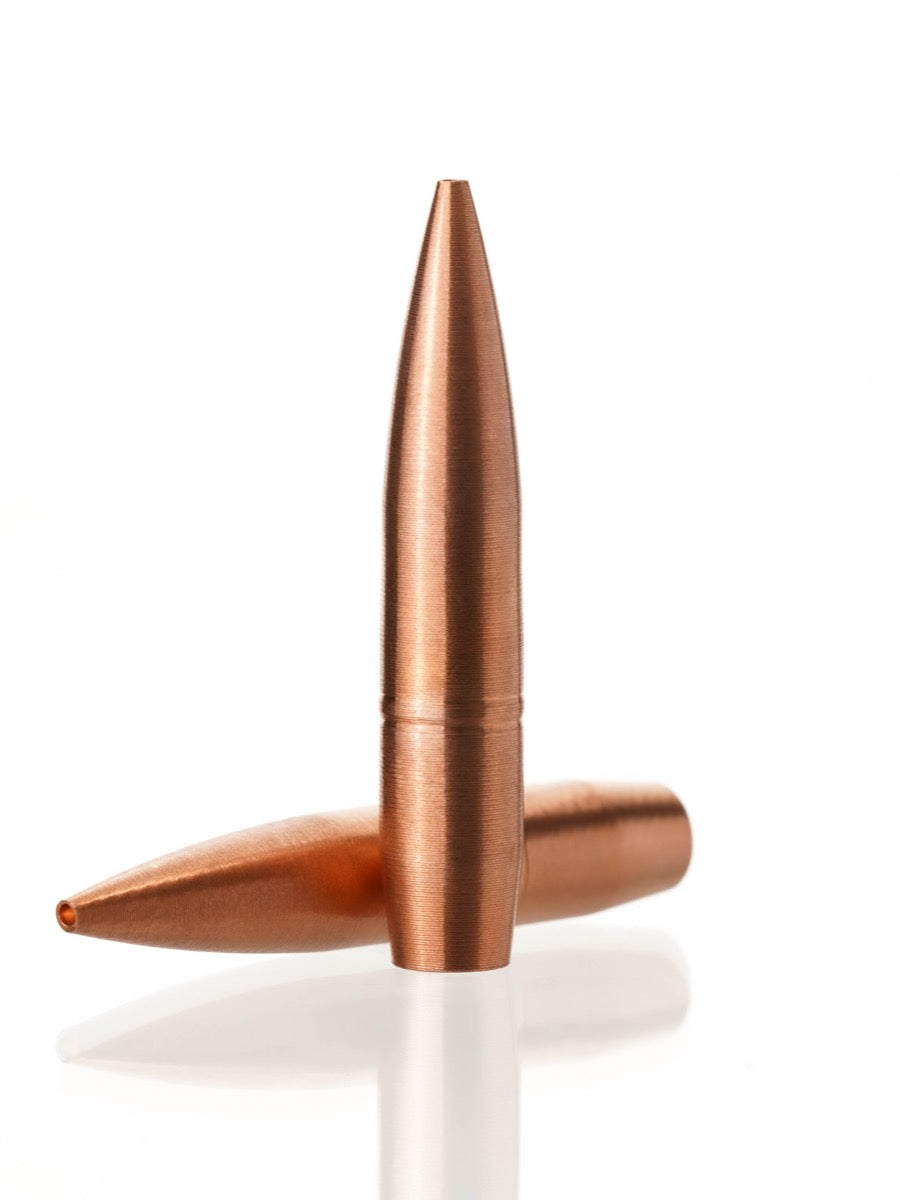 hollow point copper rifle bullet