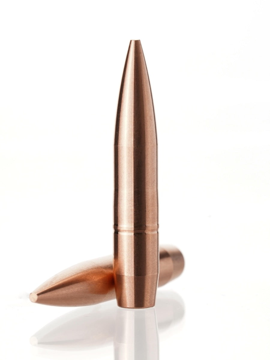 solid copper rifle bullet