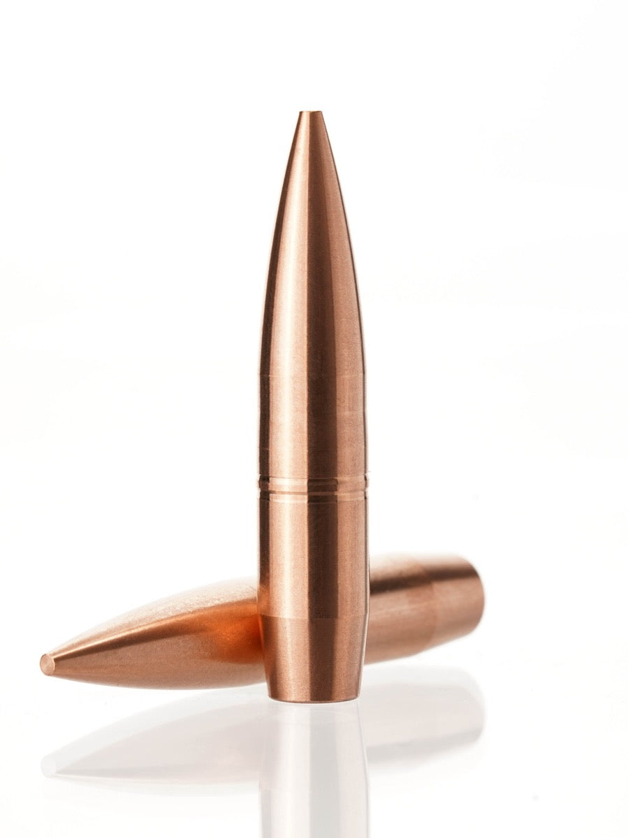 solid copper rifle bullet