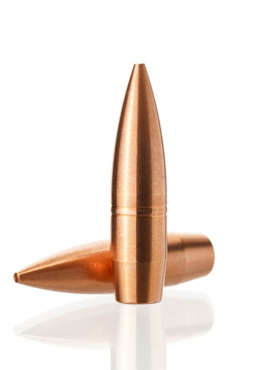 solid copper rifle bullet