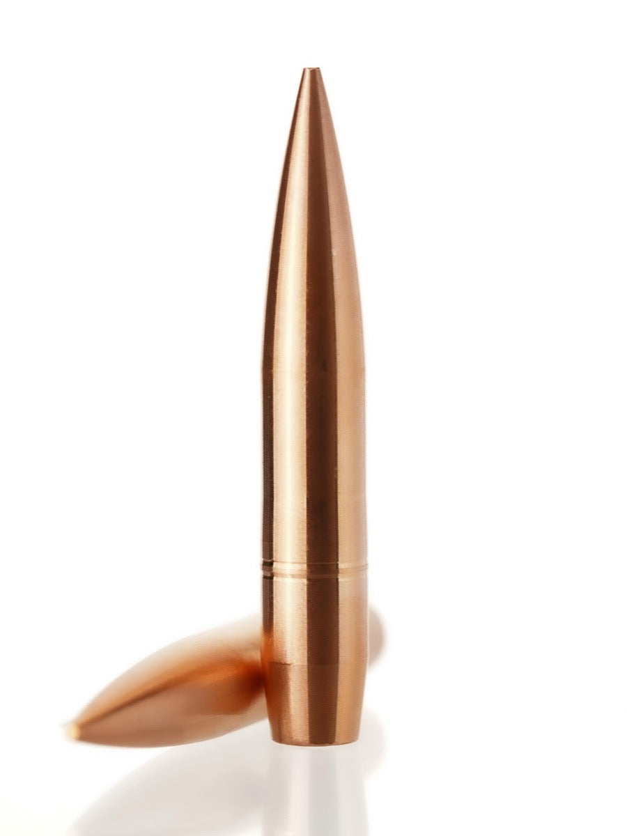 solid copper rifle bullet