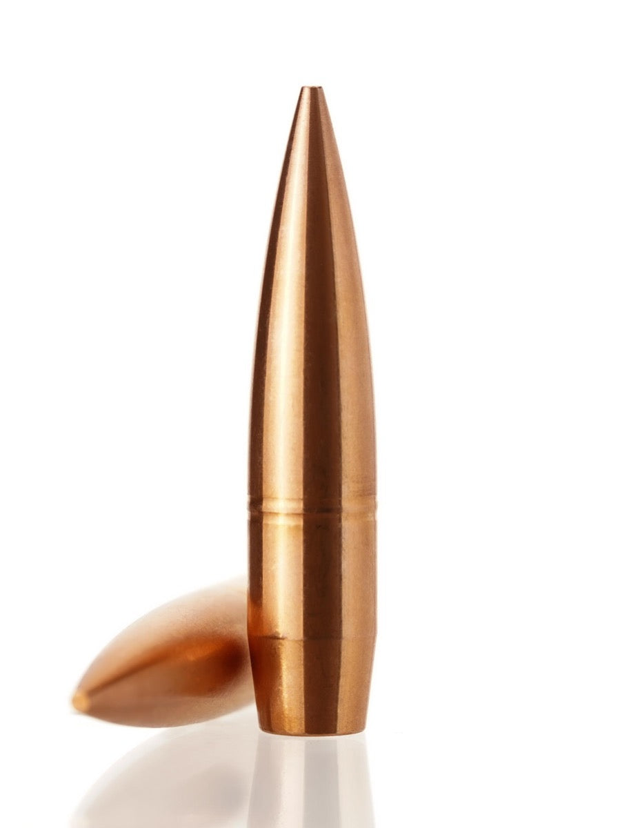 solid copper rifle bullet