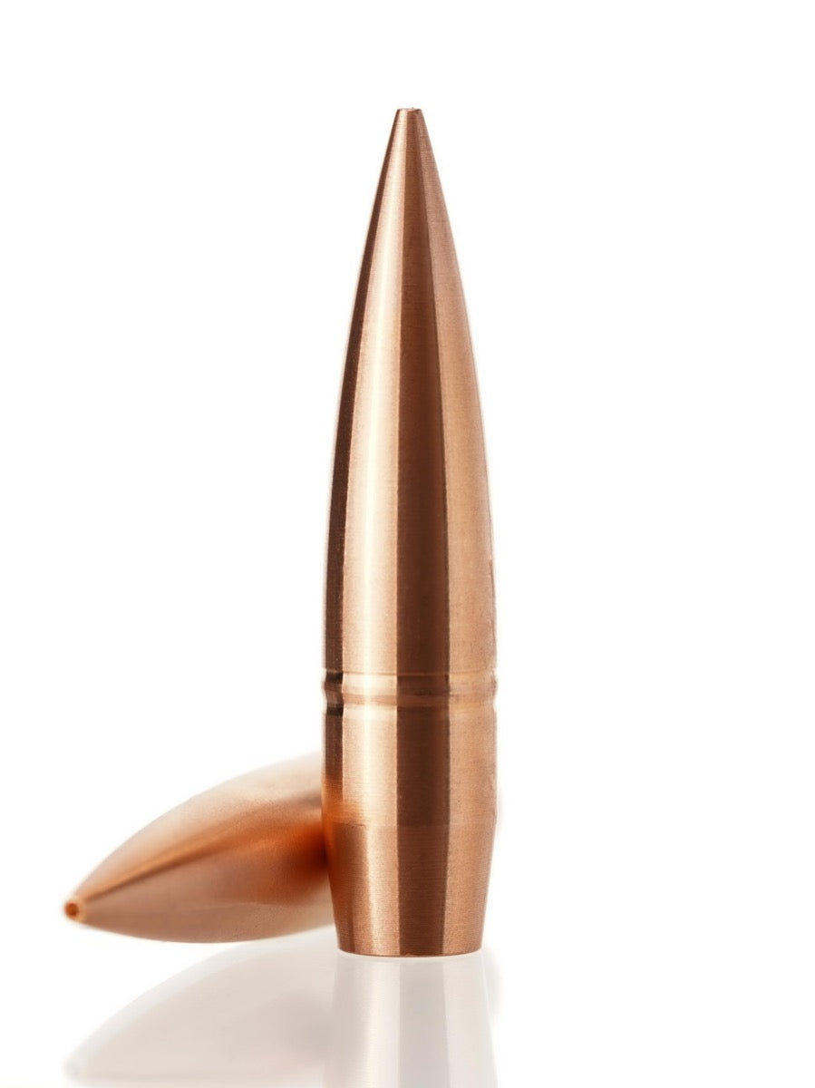 solid copper rifle bullet