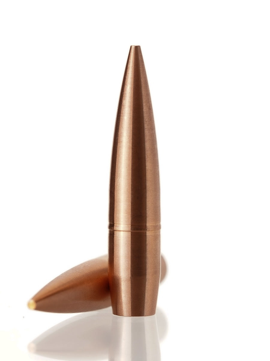 solid copper rifle bullet