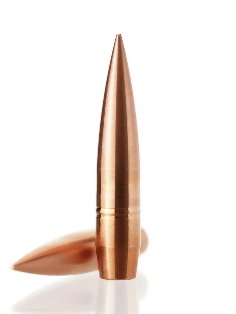 solid copper rifle bullet