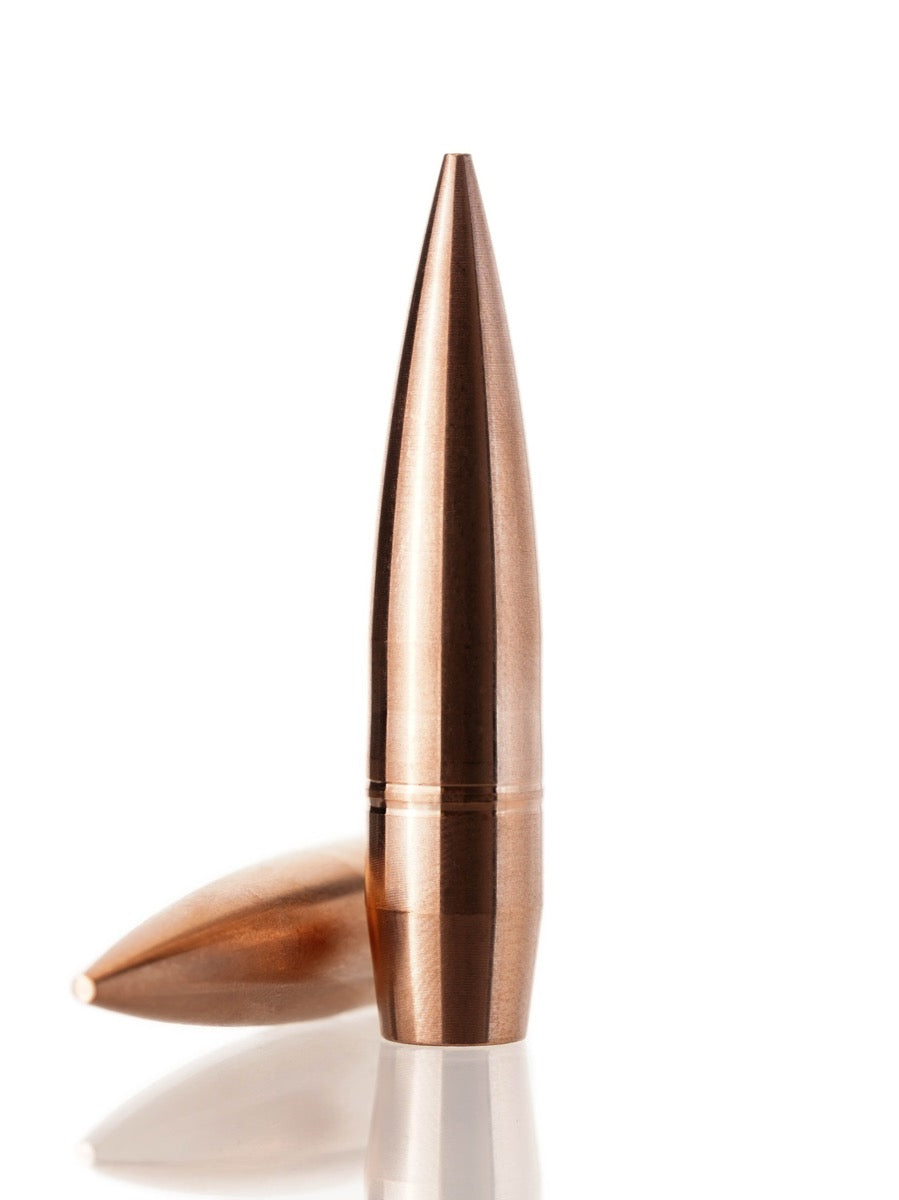 solid copper rifle bullet