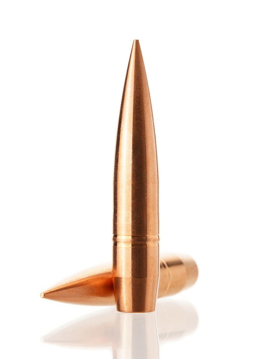 solid copper rifle bullet