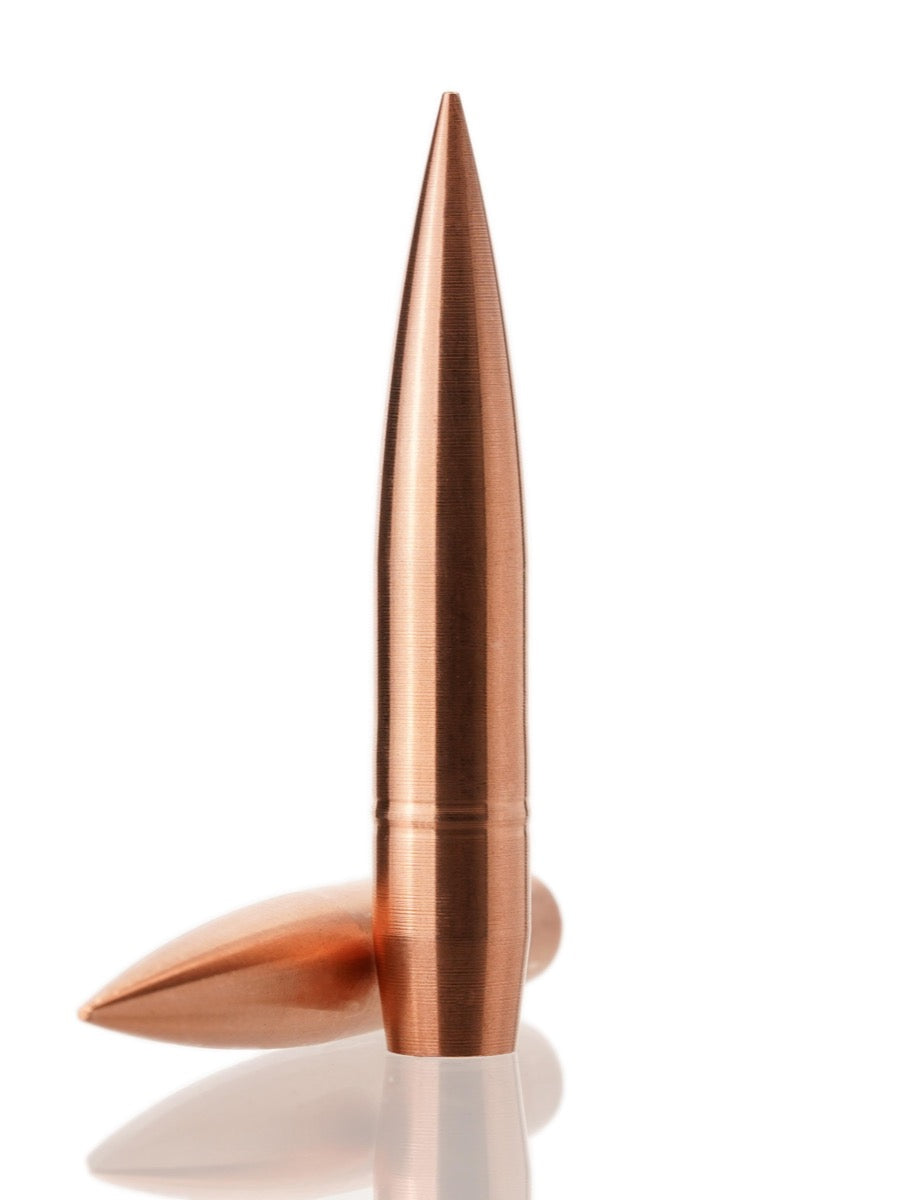 solid copper rifle bullet