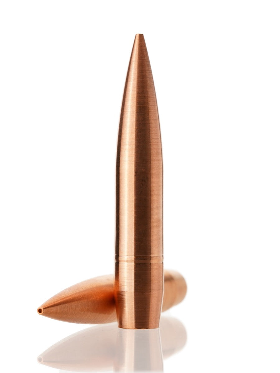 solid copper rifle bullet