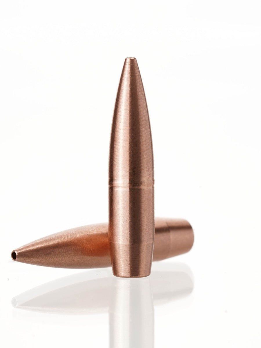 hollow point copper rifle bullet