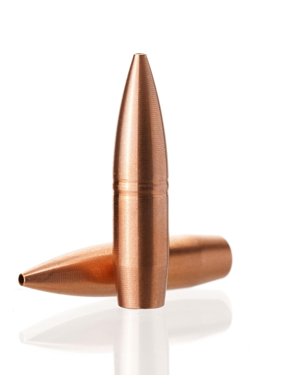 hollow point copper rifle bullet