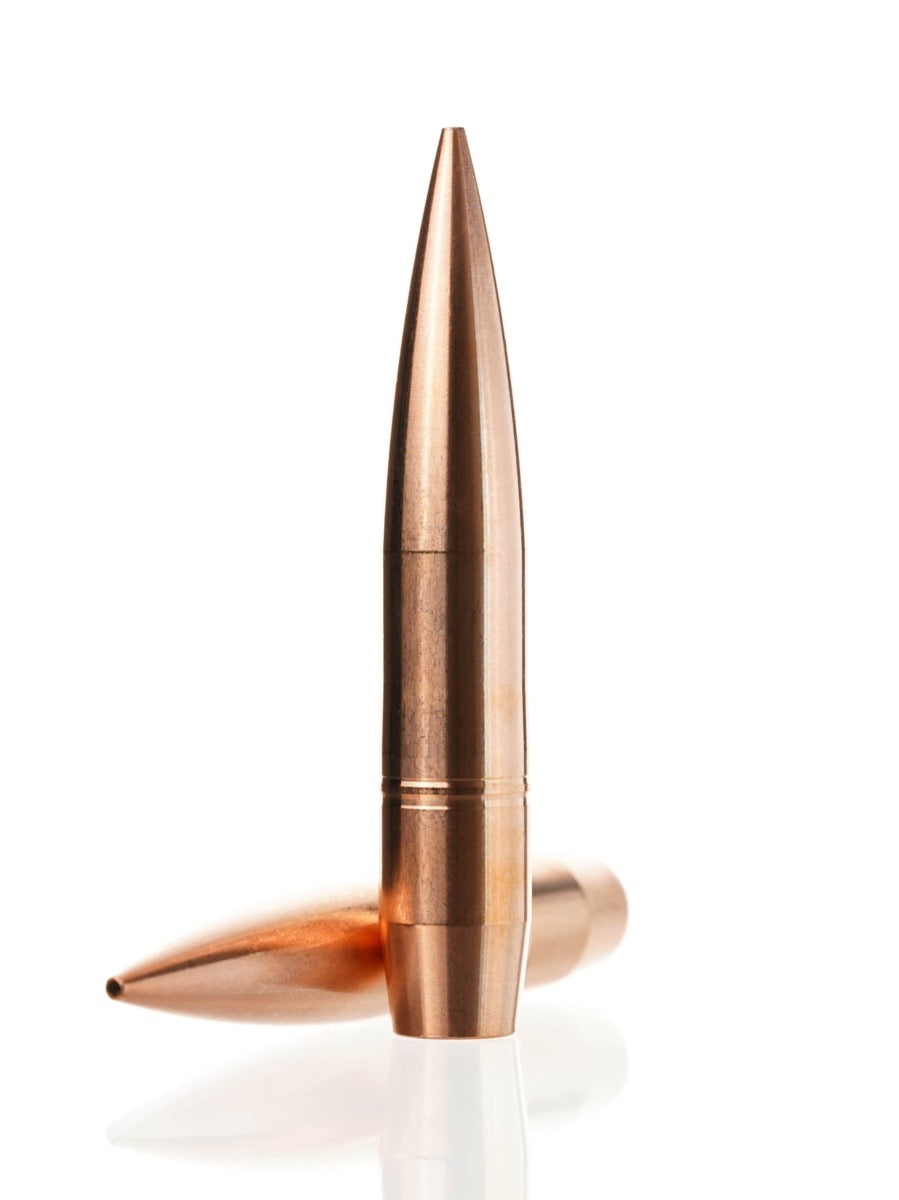 copper hollow point rifle bullet