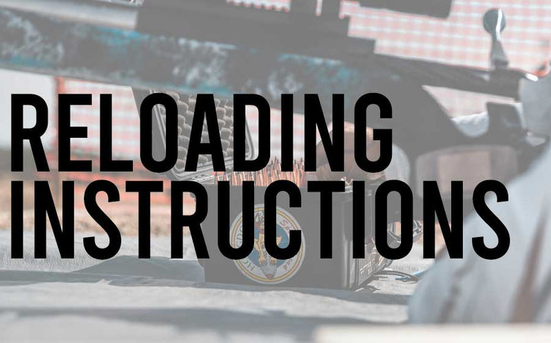 Reload Details Reloading Instructions