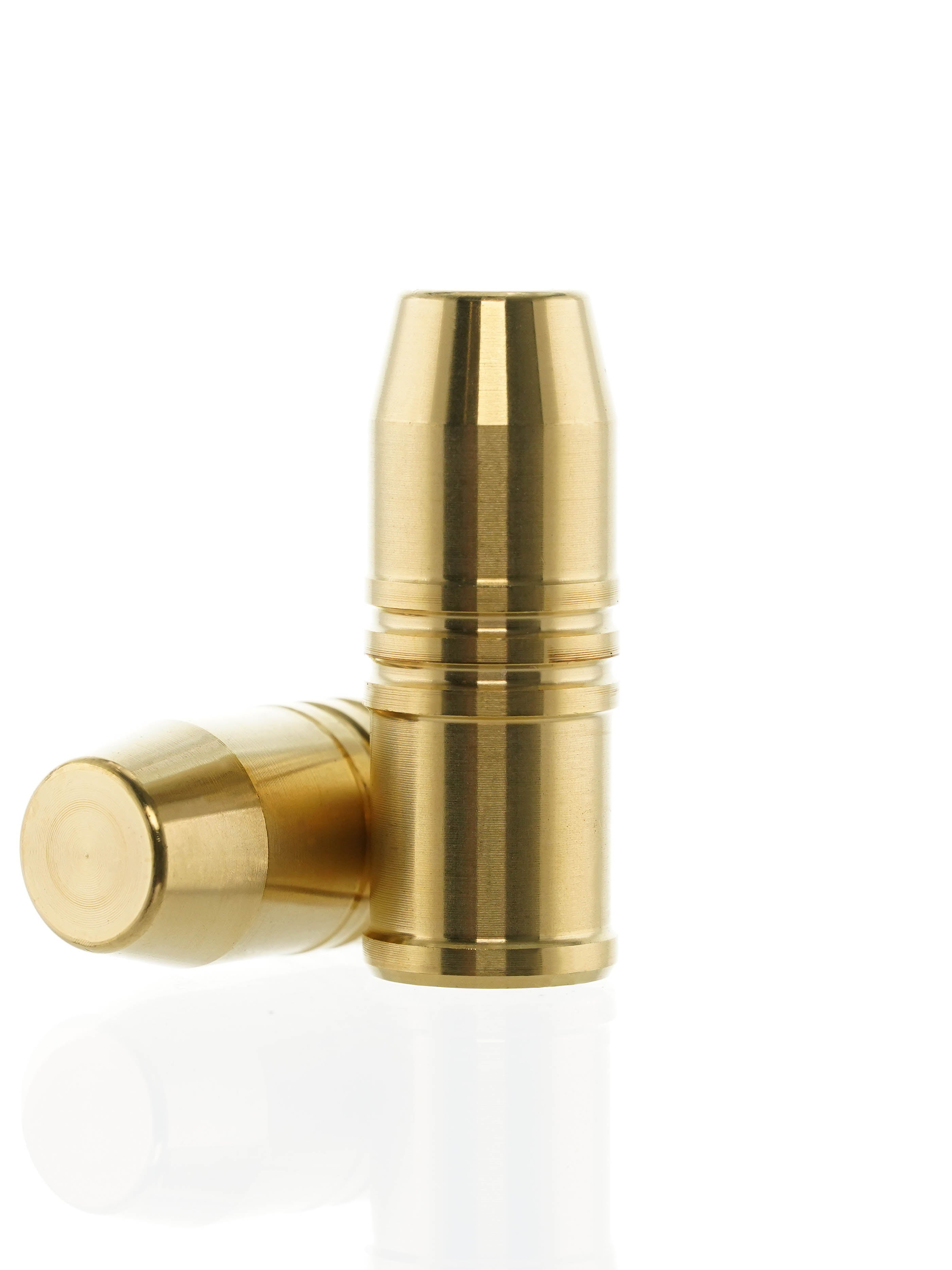 solid brass rifle bullet