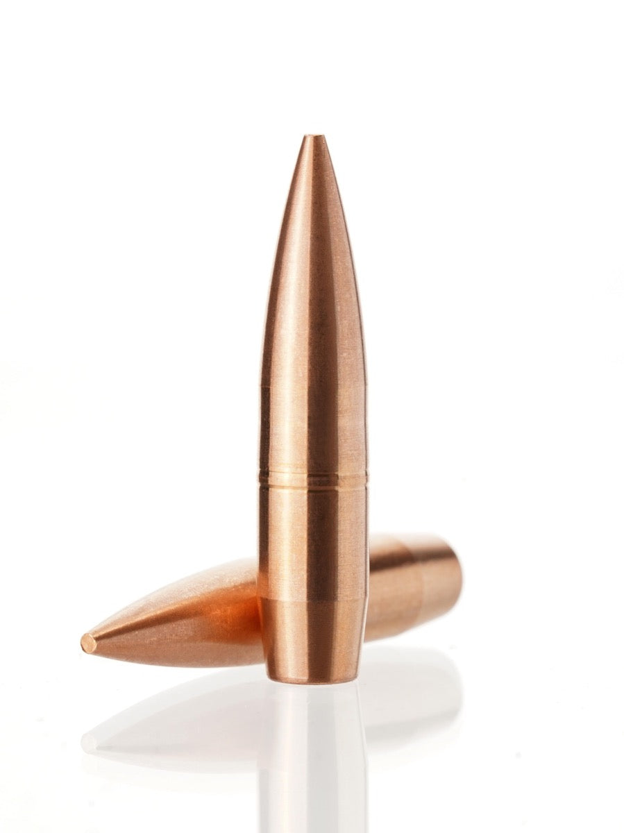 solid copper rifle bullet