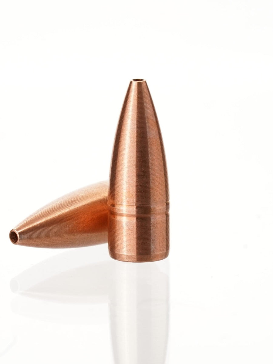 flat base hunting hollow point copper bullet